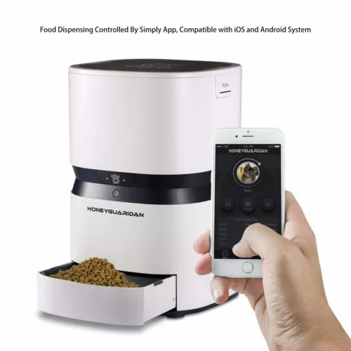 HoneyGuaridan S25 Smart automatischer Futterautomat,